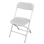 Plastic Folding White Chair